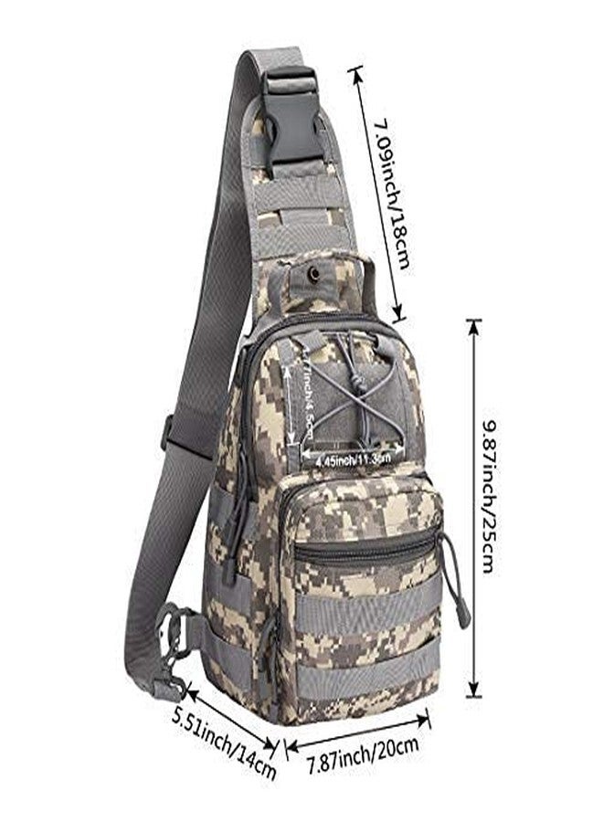 HOMAVA Travel Crossbody Backpack Shoulder Chest Bag Lightweight for Men Women Boys Girls,7.87 X 5.51 X 9.87 inches, ACU - Image 2