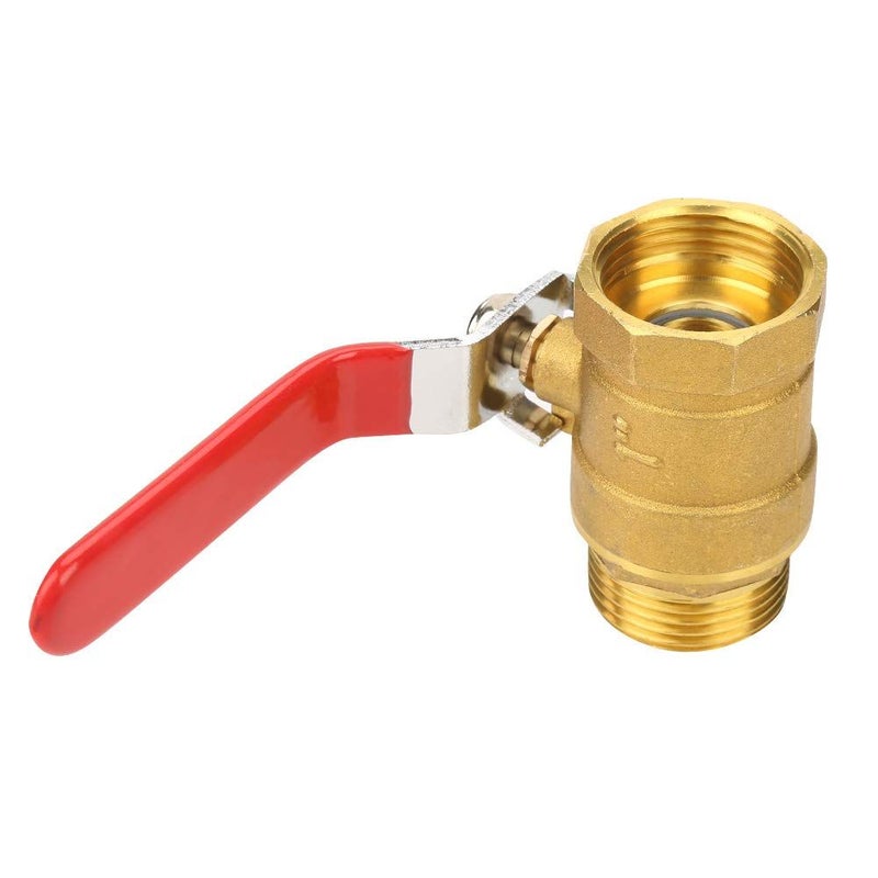 Brass Ball Valve DN25 Shutoff Valve for Industrial Water Control - Image 5