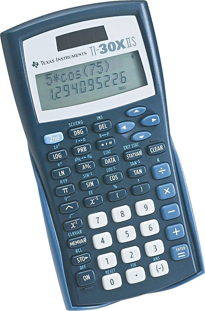 TEXAS INSTRUMENTS Scientific Calculator,w/Equation Recall ,3-1/5"x6-1/10"x3/4", Sold as 1 each - Image 3