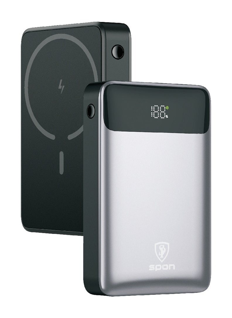 SPON - MagSafe 10000mAh 22.5W Wireless Charger Power Bank - Image 1