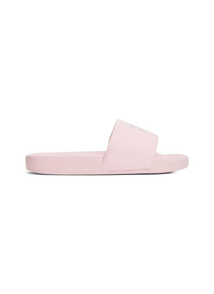 TOMMY JEANS Flag Pool Patent Slide - Image 1