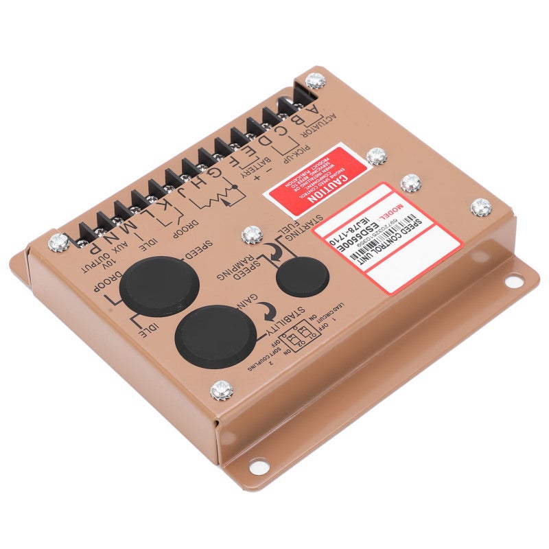 Electronic Speed Governor: 200kW+ Genset Capacity, Smooth Slow Start Control, High Safety Factor - Fast Accurate Response, Engine Speed Regulator for Industrial Generator Parts Installation - Image 5