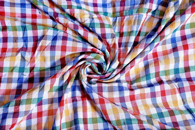 Checkme Cotton Mattress Cover/Protector for King Size Bed with Zip/Chain 84x72x6 Inch / 7x6 Feet - Multicolor - Image 3