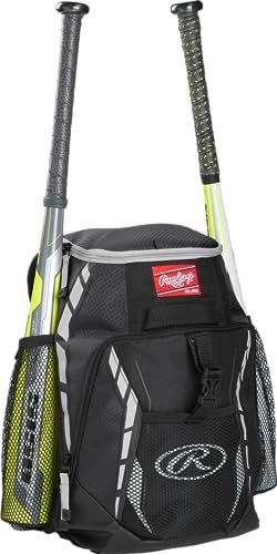 Rawlings R400 Backpack Equipment Bag Black 16 H x 12 L x 75 D - Image 3
