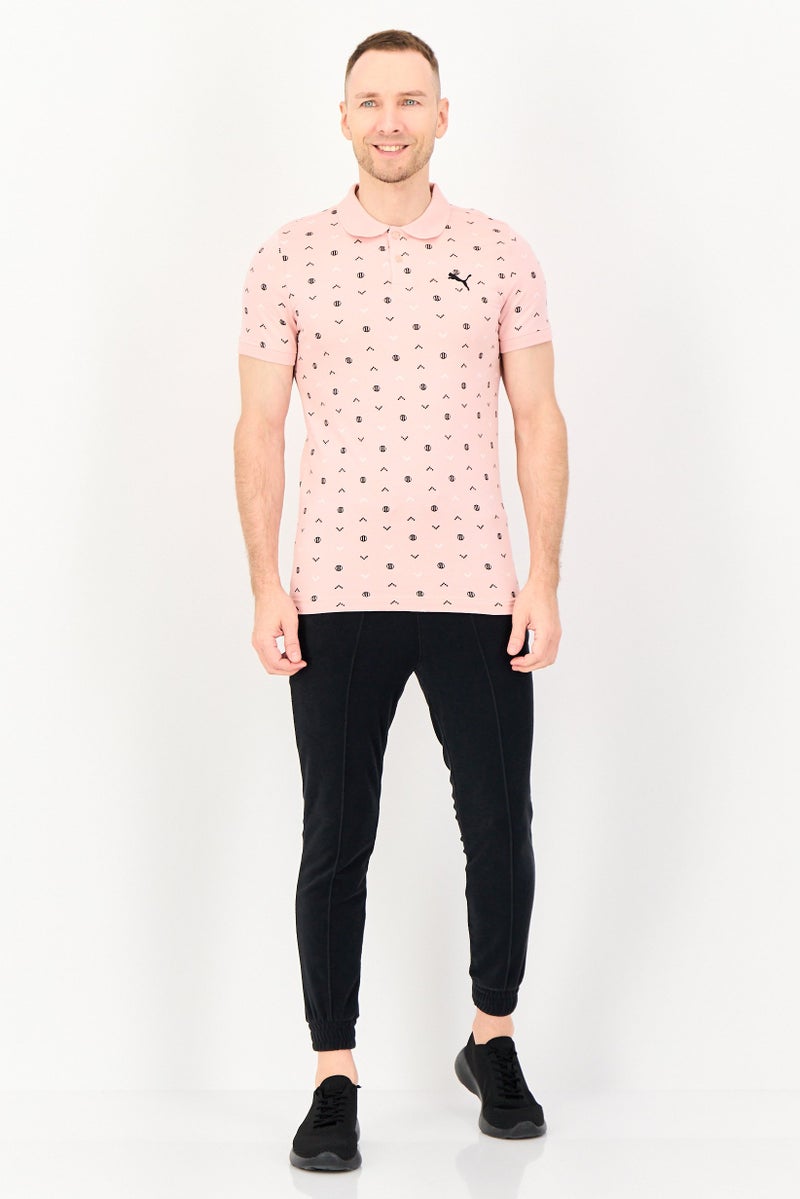 PUMA Men Slim Fit Short Sleeve Outdoor Polo Shirt, Multicolor - Image 3