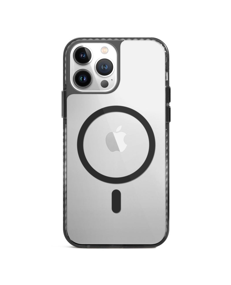 DailyObjects Polycarbonate Case for iPhone 15 Pro Compatible with Mag-Safe Wireless Charging,Stride 2.0 Slim Shockproof Back Cover with Inner Magnetic Ring,Transparent - Image 3