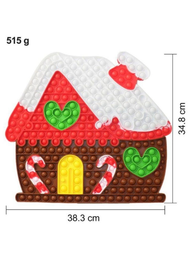 Prime Push Pop Bubble Fidget Sensory Toy Random Color Non-Toxic Stress Relieve Silicone Squeeze Push Pop Bubble Sensory Fidget Squishy Toy For Girls and Boys - Image 2