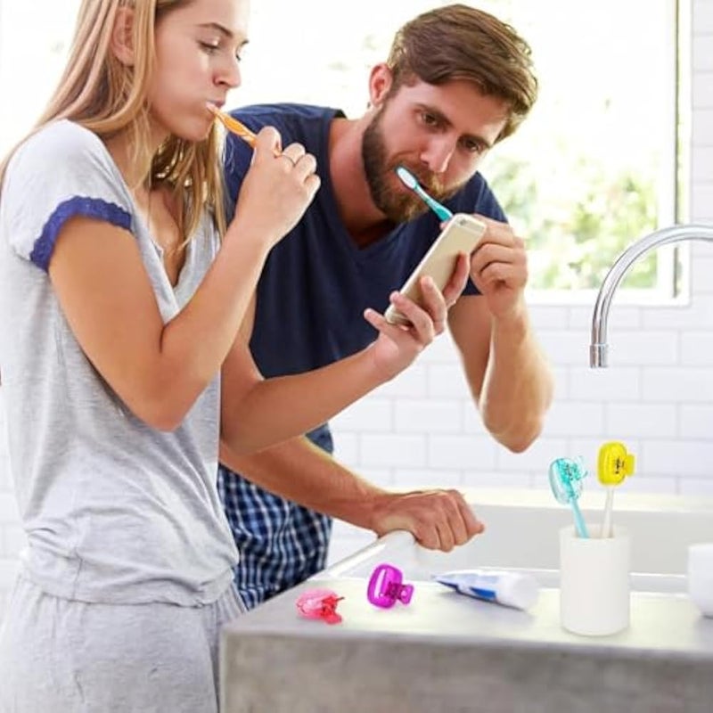 6 Pack Toothbrush Covers, Portable Toothbrush Protector Case for Travel. - Image 4