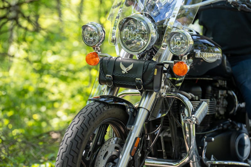 Dowco Willie & Max Gold & Silver Eagle Black Magic Collection Tool Pouch TP282 - Image 5