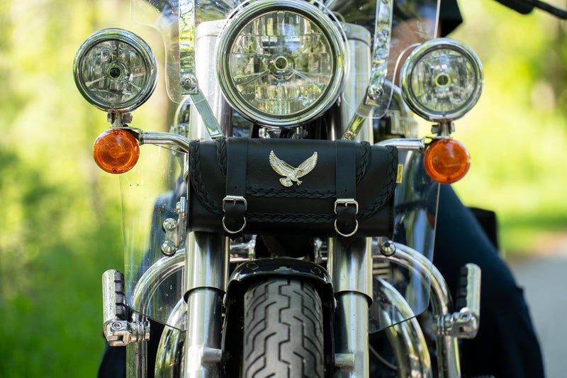 Dowco Willie & Max Gold & Silver Eagle Black Magic Collection Tool Pouch TP282 - Image 4