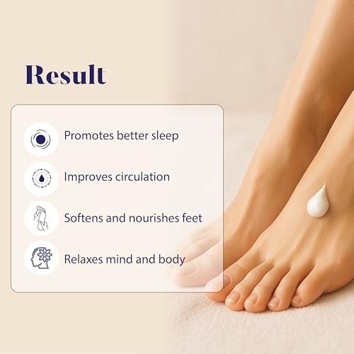 Ohria Ayurveda Foot Massage Ritual | Kansa Foot Massage Wand & Amrit Ras Foot Balm | Relaxing Ayurvedic Foot Care | Hydrates & Soothes Tired Feet | For Men & Women - Image 3