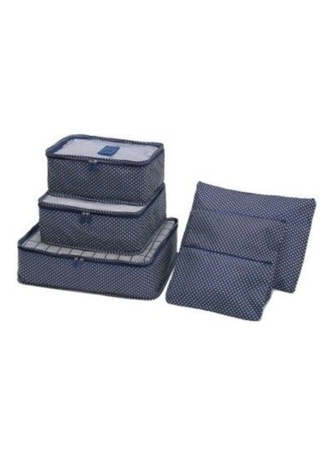 Generic - 6PCS Packing Cubes for Travel Carry On Luggage Organizer Hanging Travel Toiletry Bag Cosmetic Organizer Makeup Pouch Lightweight Travel Essential Bag - Image 1