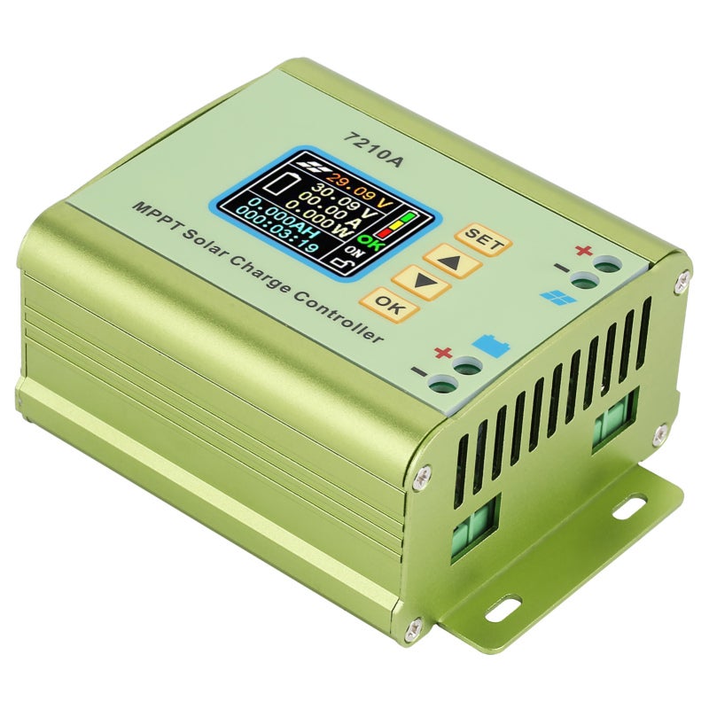 MPPT Solar Controller: 600W 0-10A Adjustable - MPPT & DC-DC Modes Aluminum Alloy Case for Solar Panel Battery Charging, Household Photovoltaic Systems - Image 4