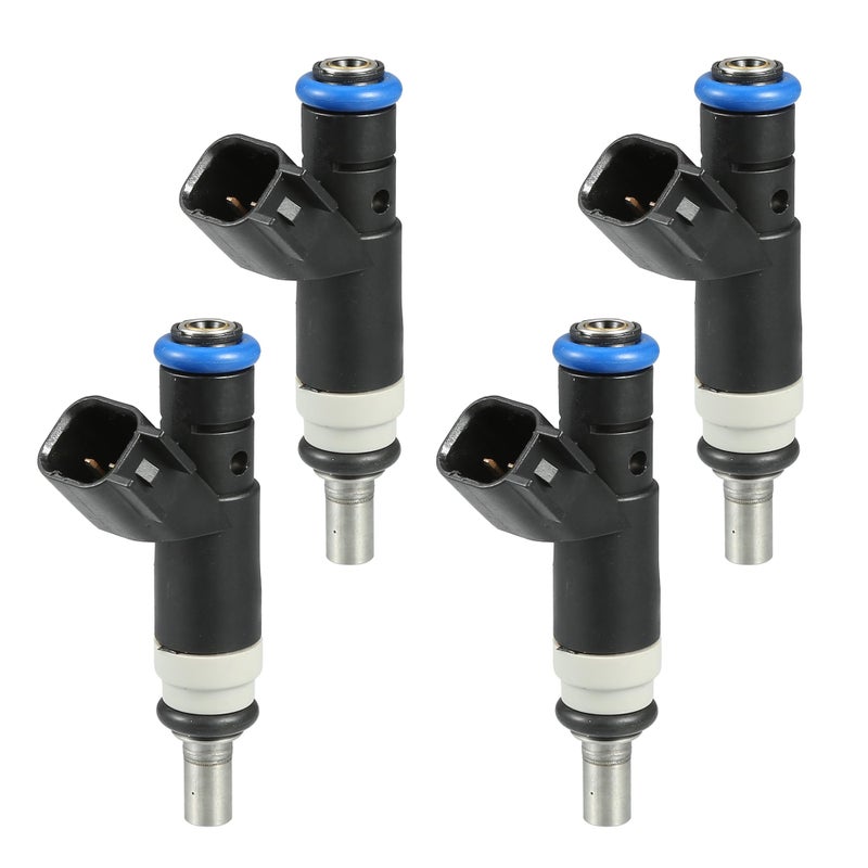 INFINAUTO Fuel Injector Engine Fuel Injection Nozzle No4891577AC for Dodge Avenger 20082014 24L for Dodge Caliber 20L 24L 20072010 Black 4 Pcs - Image 2
