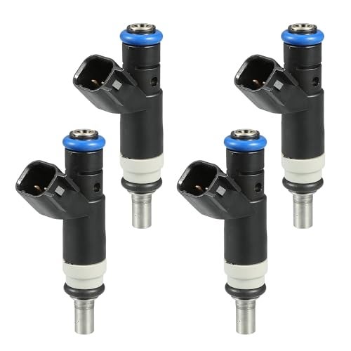 INFINAUTO Fuel Injector Engine Fuel Injection Nozzle No4891577AC for Dodge Avenger 20082014 24L for Dodge Caliber 20L 24L 20072010 Black 4 Pcs - Image 1