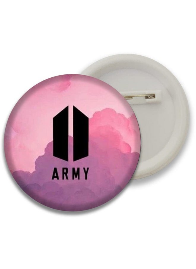 D2c D2C Premium BTS Round Pin Button Badge - Perfect for Boys, Girls, Men & Women | Trendy KPOP Batches for Bags, Backpacks | Ideal Birthday Gift, Party Favor | Size 58mm (variation5)  - Image 5