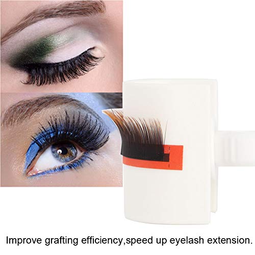 Sonew False Eyelash Glue Holder, U Shape Ring Strip Pallet Lashes Holder Makeup Tool for Eyelash Extensions 01 Ordinary U shaped Ring Cup - Image 4