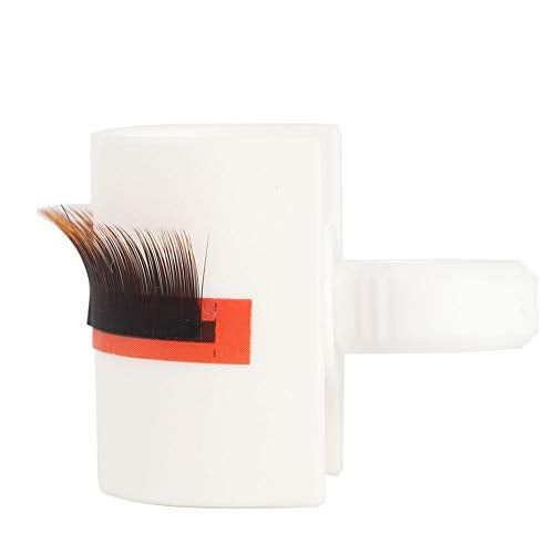 Sonew False Eyelash Glue Holder, U Shape Ring Strip Pallet Lashes Holder Makeup Tool for Eyelash Extensions 01 Ordinary U shaped Ring Cup - Image 1