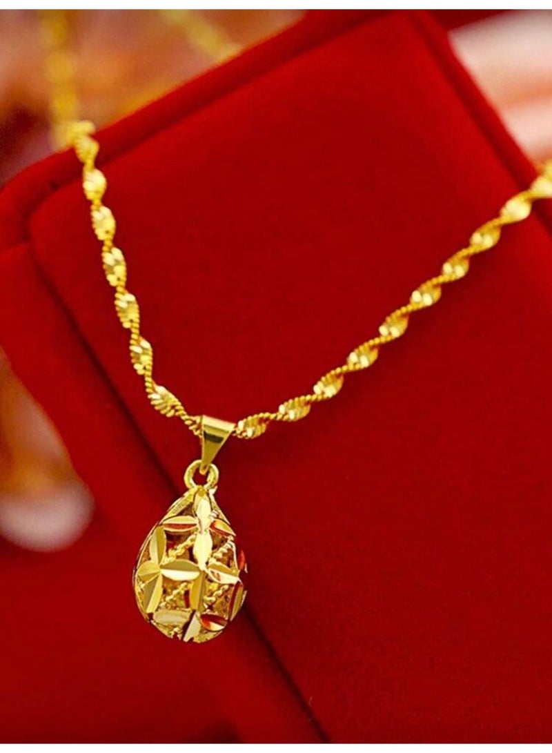 GOLDMAX 21k Gold Plated Necklace For Women - Image 3