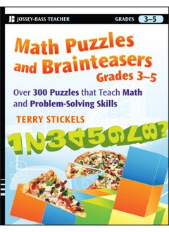 Math Puzzles and Brainteasers, Grades 3-5  - Image 1