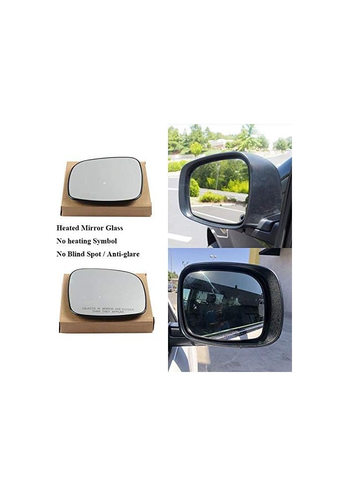 Wivplex Heated Right Rearview Mirror Glass for Grand Caravan & Town Country - Image 2