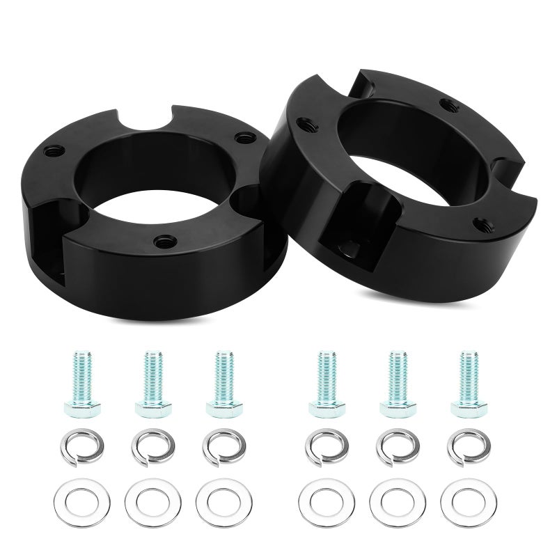 2 inch Front Leveling Lift Kit Compatible with 20032023 Toyota 4Runner 2 Front Sudpension Strut Spacers for 20072014 FJ Cruiser 20052023 Tacoma Set of 2