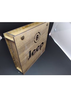 Jeep Open Unisex Quality Leather Wallet with Box  - Image 3