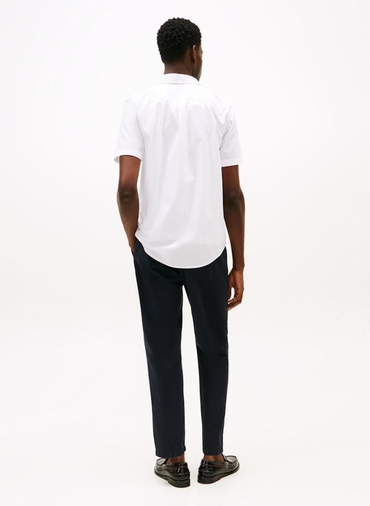 TOMMY HILFIGER Short Sleeve Poplin Shirt - Image 2