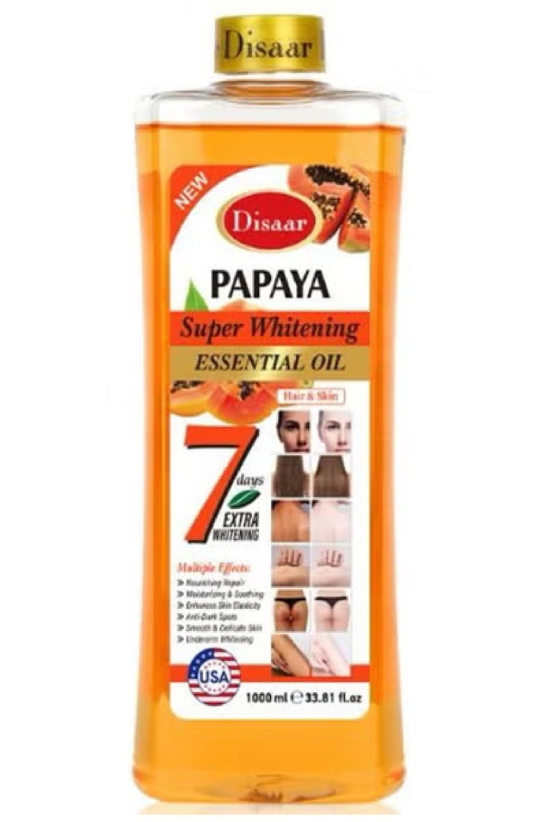 Disaar Papaya Super Whitening Essemtial Oil 1000 ml