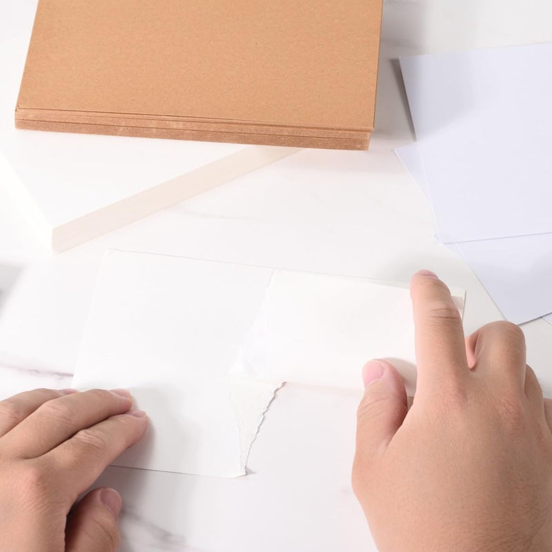 Keketer 50 Packs Color Cardstock Paper Blank Colored 4x6 Cards, 250 GSM Thick Paper, for DIY Crafting, Greeting Cards Making, Invitations, making Postcards - Image 2