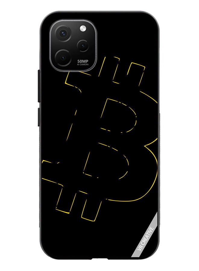 VR CREATIVE Protective Case Cover For Huawei Nova Y61 Bitcoin Design Multicolour - Image 1