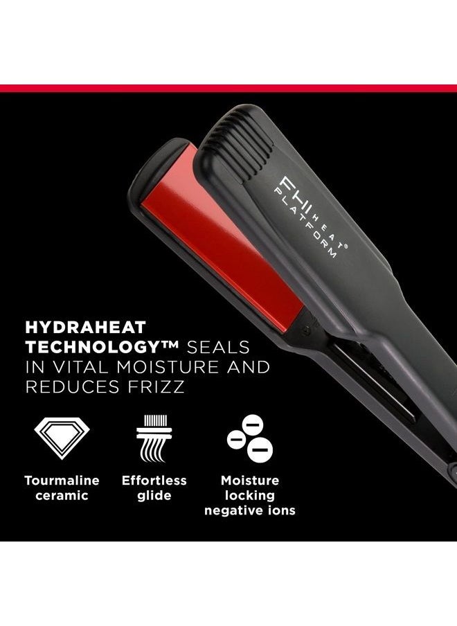 FHI Heat - FHI HEAT Platform Pro Styling Tourmaline Hair Straightener for All Hair Types, 1 3/4 Inch - Image 1