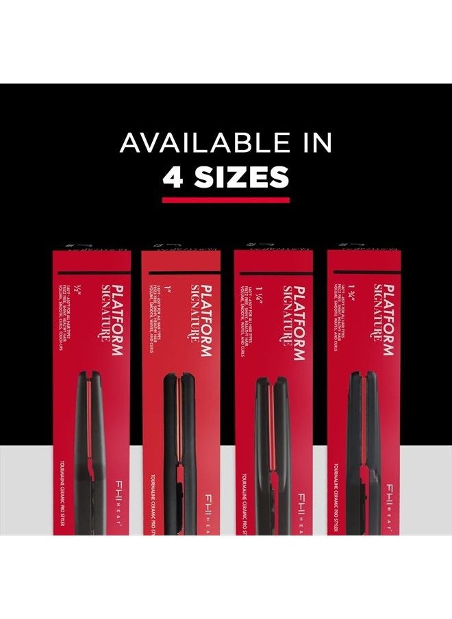 FHI Heat - FHI HEAT Platform Pro Styling Tourmaline Hair Straightener for All Hair Types, 1 3/4 Inch - Image 1