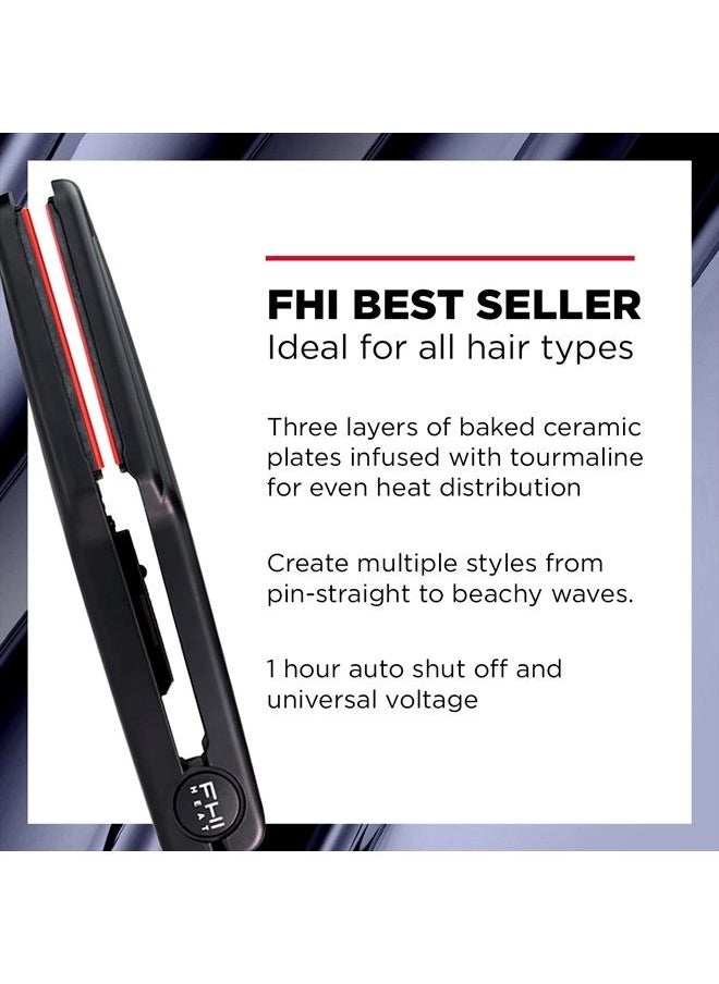 FHI Heat - FHI HEAT Platform Pro Styling Tourmaline Hair Straightener for All Hair Types, 1 3/4 Inch - Image 1