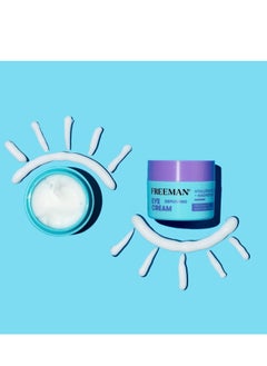 Freeman Freeman Eye Cream, Moisturizing Under Eye Cream For Dull & Tired Eyes, Brightens & Depuffs Undereye Skin, Helps Dark Circles, Infused With Magnesium & Hyaluronic Acid, 0.5 fl.oz./ 15 mL Jar  - Image 3