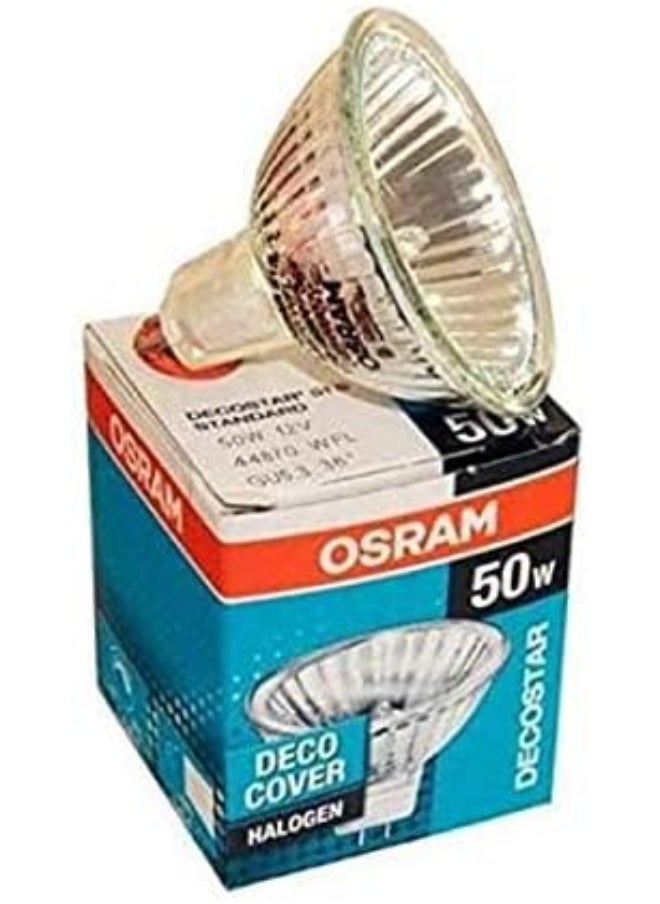Osram Circular Dimmable Long Lasting Lifespan Illumination Entrance Kitchen Restaurants Track And Recessed Halogen Bulb Pack Of 5 12V 50W Mr16 Yellow  - Image 3