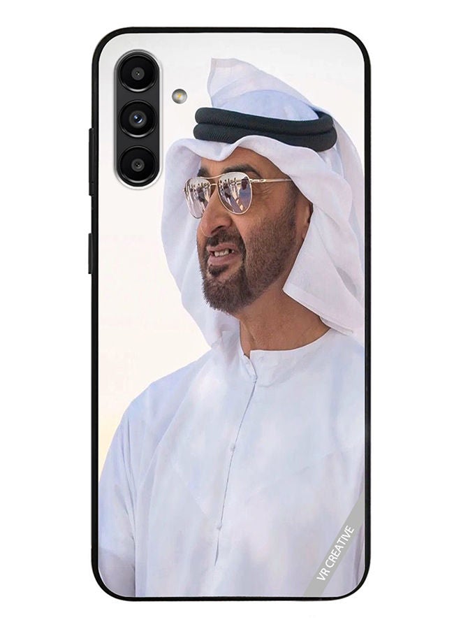 VR CREATIVE Protective Case Cover For Samsung Galaxy A13 5G Sheikh Mohamed Bin Zayed Al Nahyan Design Multicolour - Image 1