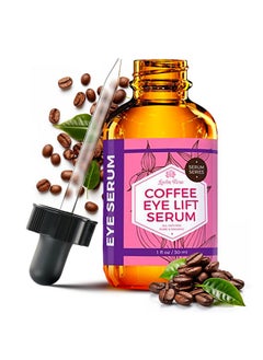 Leven Rose Leven Rose Coffee Bean Caffeine Serum for Eyes 1 oz - Anti-aging Caffeine Eye Serum - Organic Under Eye Serum - Eye Serum for Puffy Bags Under Eyes  - Image 1
