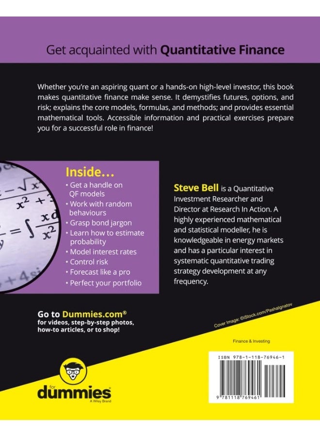 Quantitative Finance For Dummies  - Image 2