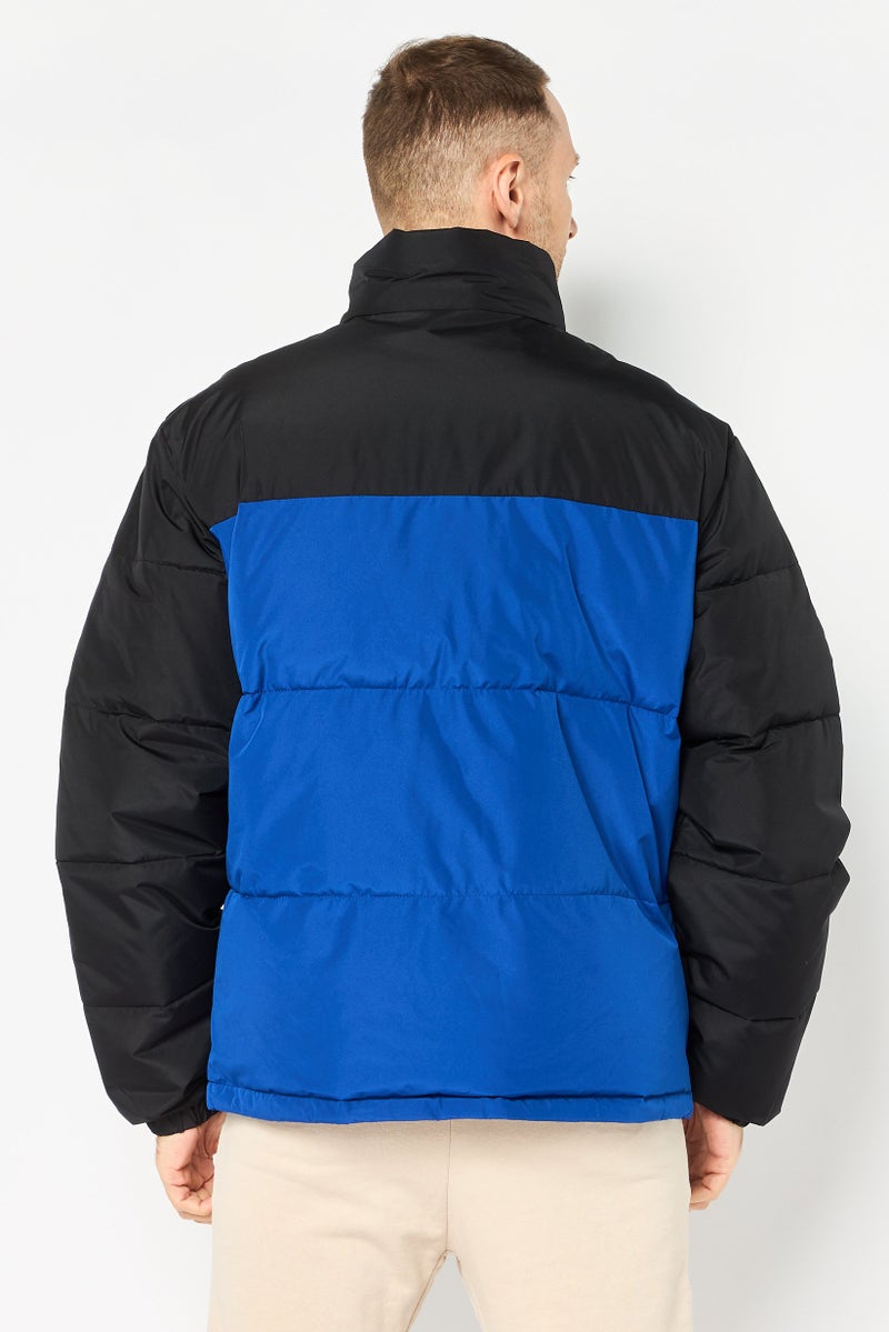 Hummel جاكيت بومبر خارجي طويل الأكمام للرجال، متعدد الألوان - Image 3