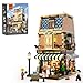 Funwhole BookCafe Lighting BuildingBricks Set  City Town Coffee House LED Light Modular Construction Building Model Sets 1718 Pcs for Adults and Teen - Image 2