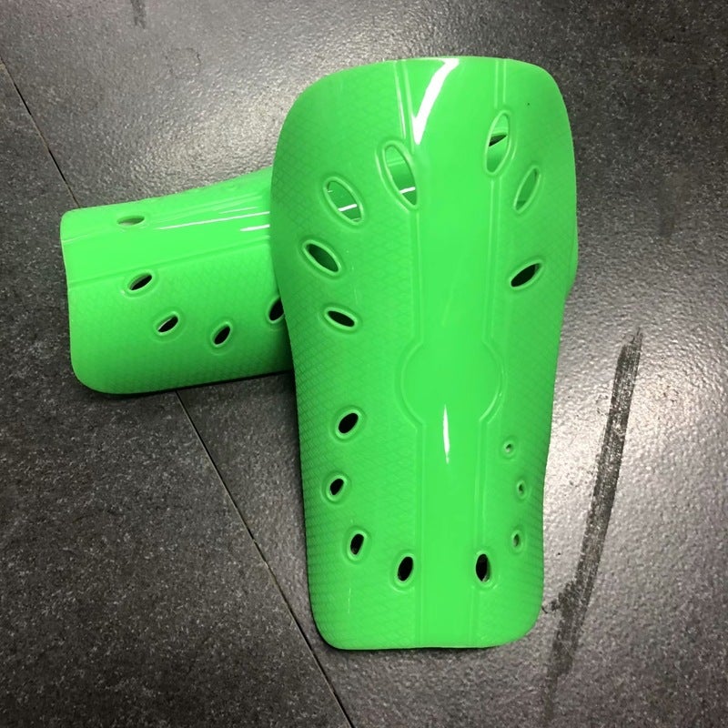 Generic Thickened Football Shin Guards with SleeveAdult plug-in apple green Adult plug-in apple green