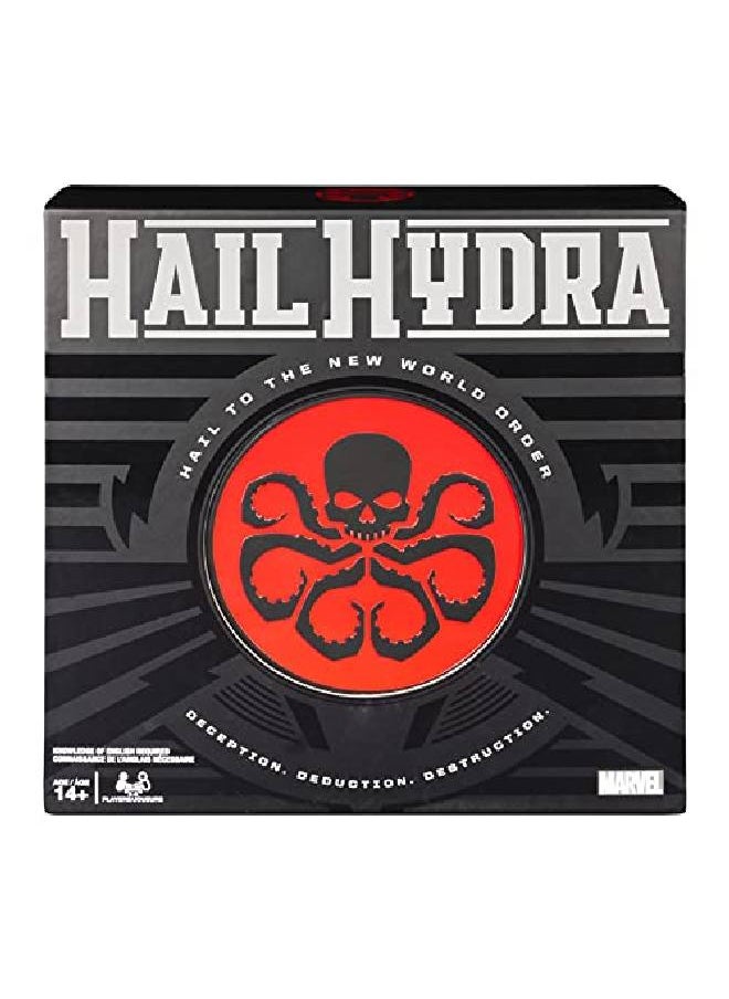 Spin Master Games - Marvel, Hail Hydra Superhero Board Game Black Panther Hulk Captain America Red Skull Black Widow Spiderman, For Adults And Teens Ages 14 And Up - Image 1
