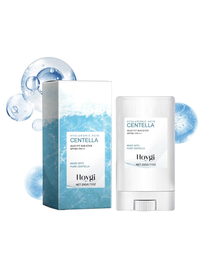 Hoygi Stick SPF 50, Silky-Fit Sunblock for Face & Body, Moisturizing Formula for All Skin Types - Image 1