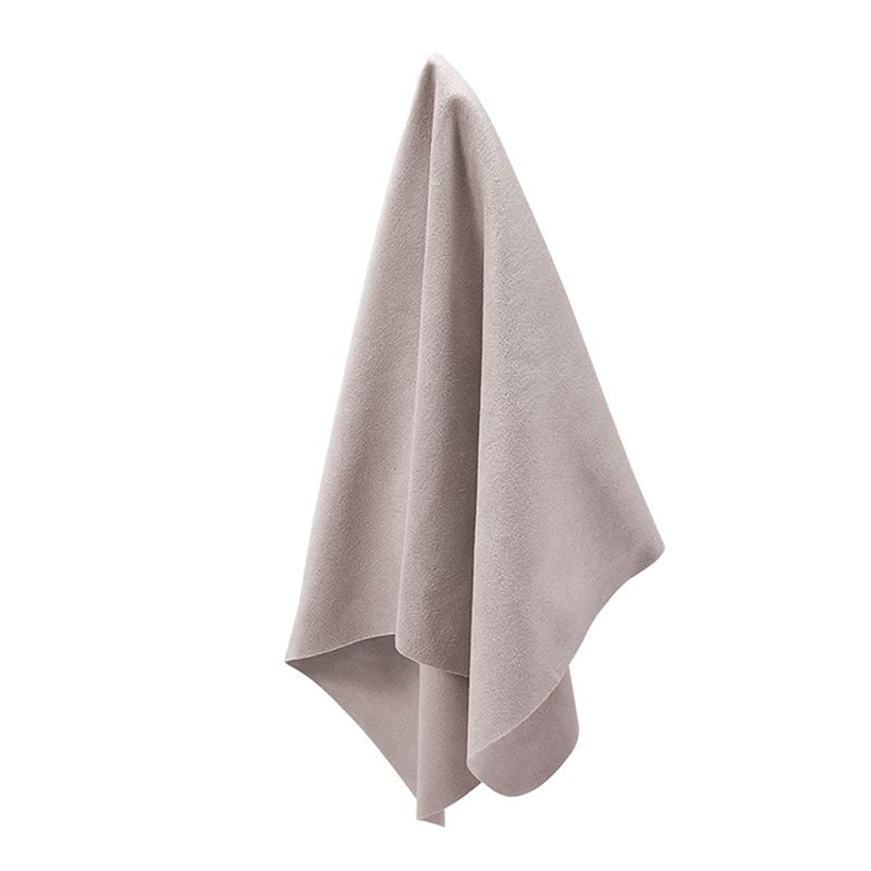 Large Microfiber Cleaning Cloth Grey 40x40cm For Glasses Screens Lenses Windows - Image 2
