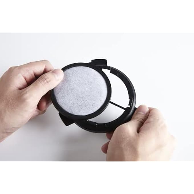 AMERTEER Activated Charcoal Water Filter Discs 6Pack Replacement Carbon Filter Discs  Countertop Water Distiller Filters Removes Chlorine  Odors Improve Taste Fits Mr Coffee DiscStyle Brewers - Image 5
