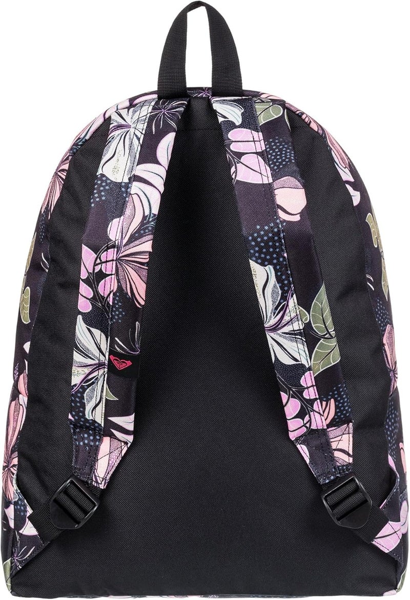 Roxy Womens Sugar Baby Backpack  Travel Vacation  Work  Everyday Carry  16L Capacity Anthracite Sunny Floral Swim One Size - Image 4