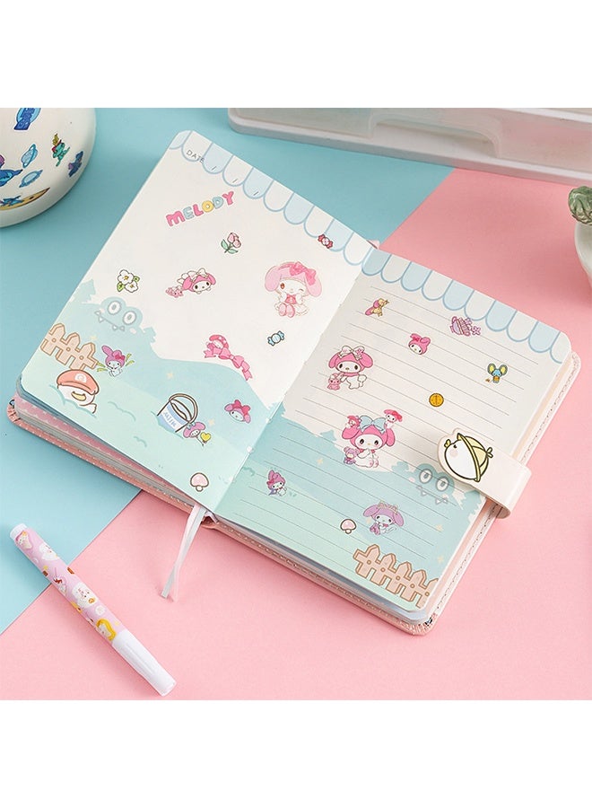 Lemon 4 Sheets Cute Stickers for Kids Girls Kawaii Cartoon Stickers Waterproof Animal Stickers Funny DIY Decorative Adhesive Sticker for Crafts Scrapbook - Image 2