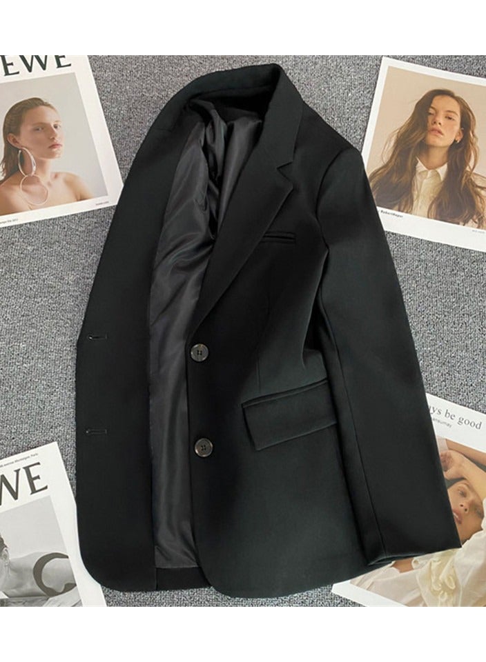 KUYING Loose Casual Suit Jacket 