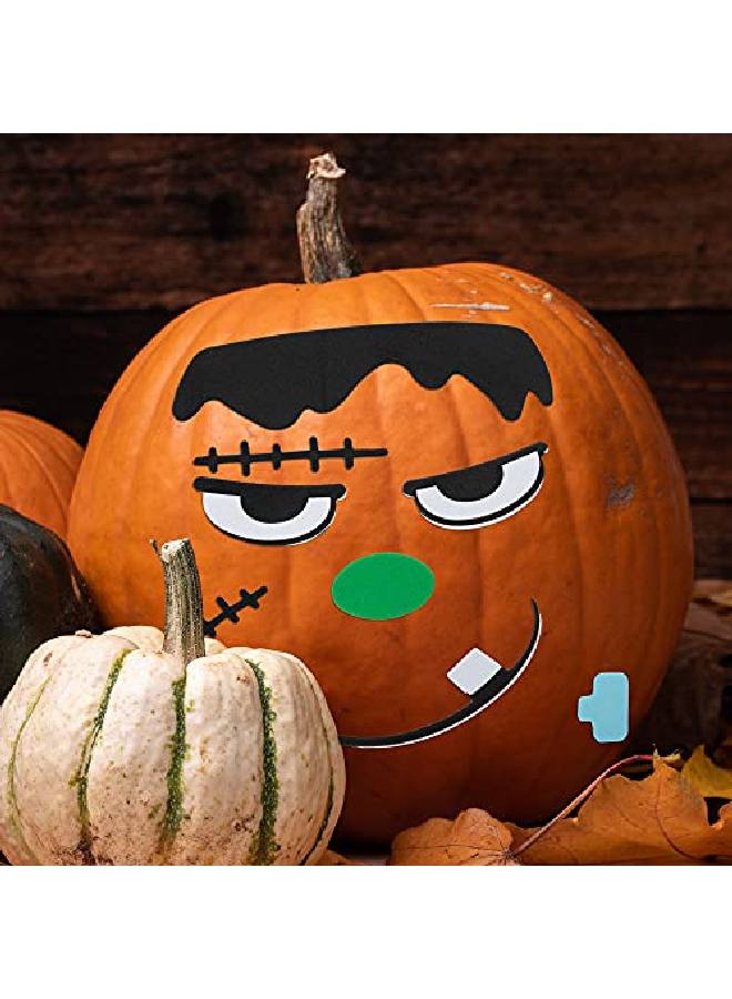 JOYIN 15 حزمة ملصقات اليقطين الرغوية لعيد الهالوين ملصقات زينة اليقطين بتصميمات 15 مع 13 ملصق رغوي صغير مستلزمات حفلات عيد الهالوين هدايا حفلات الخداع أو الحلوى - Image 5